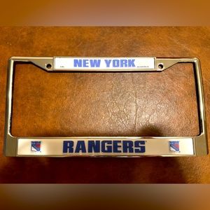New York Rangers License Plate Frame